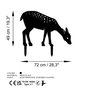 Aberto Design Gazelle 01 Objeto Decorativo Negro